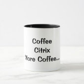 Citrix Nerd-Kaffee-Tasse Tasse (Zentrum)
