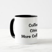 Citrix Nerd-Kaffee-Tasse Tasse (Vorderseite Links)