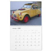 Citroen 2 CV Cars Kalender 2024 (Jan 2027)