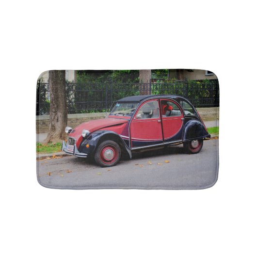Citroen 2 CV Charleston Badematte (Vorderseite)
