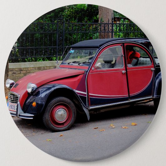 Citroen 2 CV Charleston Button (Vorderseite)