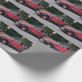 Citroen 2 CV Charleston Geschenkpapier (Ecke)