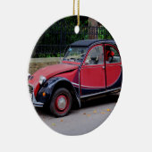 Citroen 2 CV Charleston Keramik Ornament (Rechts)