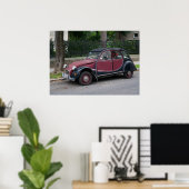 Citroen 2 CV Charleston Poster (Heimbüro)