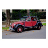 Citroen 2 CV Charleston Poster (Vorderseite)