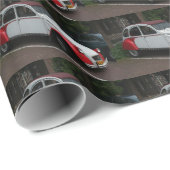 Citroen 2 CV Dolly Geschenkpapier (Rolleneckpunkt)