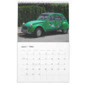 Citroen 2 CV Französischer Kalender 2025 (Mär 2026)