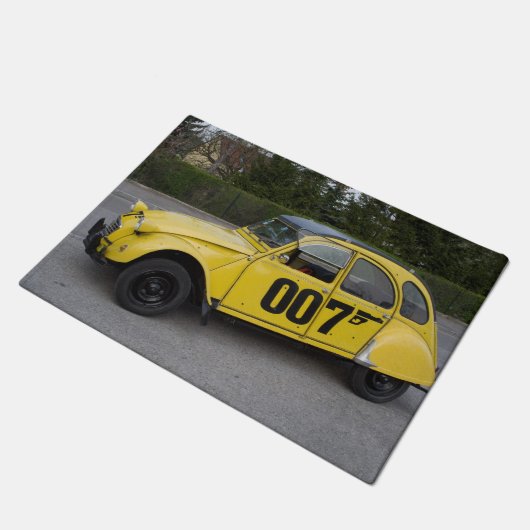 Citroen 2 CV Fußmatte (Schrägansicht)