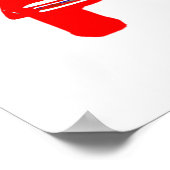 Citroen-2-CV-Plakat Poster (Ecke)