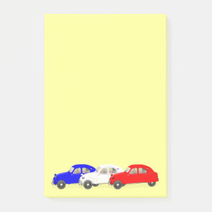 Citroën 2 CV Post-it Klebezettel