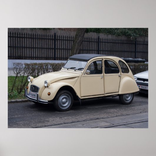 Citroën 2 CV Poster (Vorne)