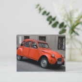Citroën 2 CV Postkarte (Stehend Vorderseite)