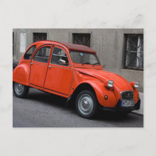 Citroën 2 CV Postkarte