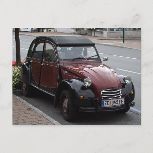 Citroën 2 CV Postkarte (Vorderseite)