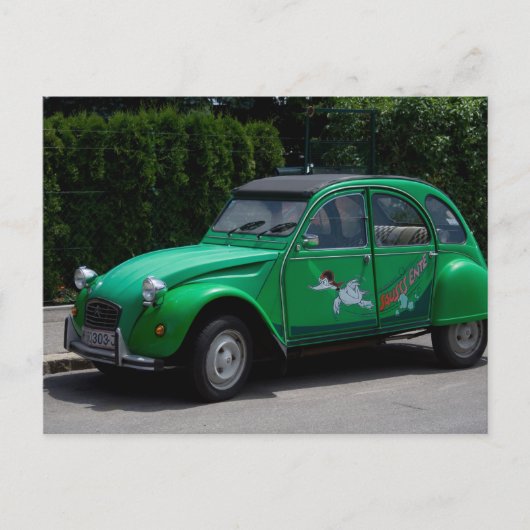 Citroën 2 CV Postkarte (Vorderseite)