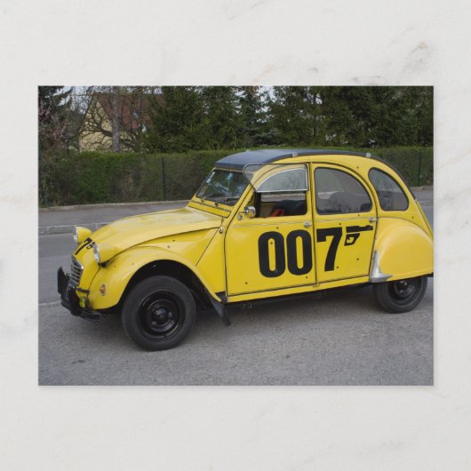 Citroën 2 CV Postkarte (Vorderseite)