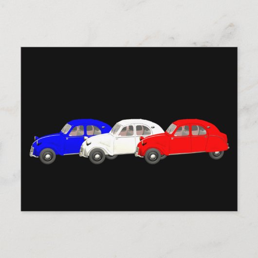 Citroën 2 CV Postkarte (Vorderseite)