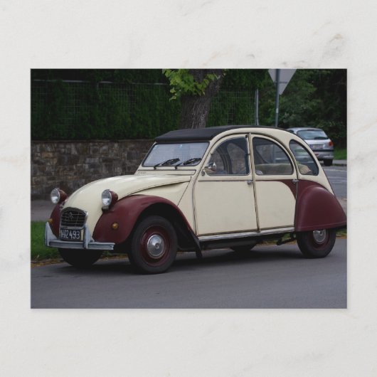 Citroën 2 CV Postkarte (Vorderseite)
