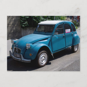 Citroën 2 CV Postkarte