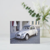 Citroën 2 CV Postkarte (Stehend Vorderseite)