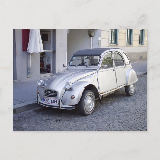 Citroën 2 CV Postkarte (Vorderseite)