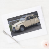 Citroën 2 CV Rechteckiger Aufkleber (Umschlag)