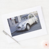 Citroën 2 CV Rechteckiger Aufkleber (Umschlag)