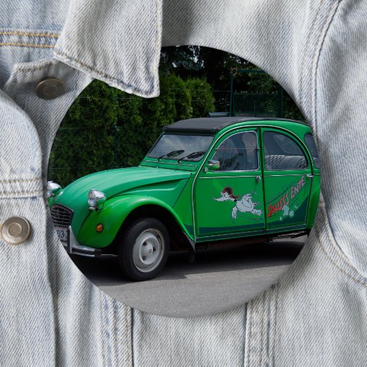 Citroen 2 CV Sauss Ente Button (Beispiel)