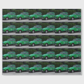 Citroen 2 CV Sauss Ente Geschenkpapier (Flach)