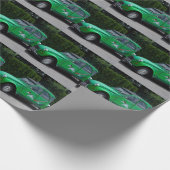 Citroen 2 CV Sauss Ente Geschenkpapier (Ecke)