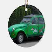 Citroen 2 CV Sauss Ente Keramik Ornament (Links)