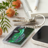 Citroen 2 CV Sauss Ente Schlüsselanhänger (Vorderseite rechts)