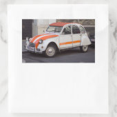 Citroën 2 CV Spot Rechteckiger Aufkleber (Tasche)