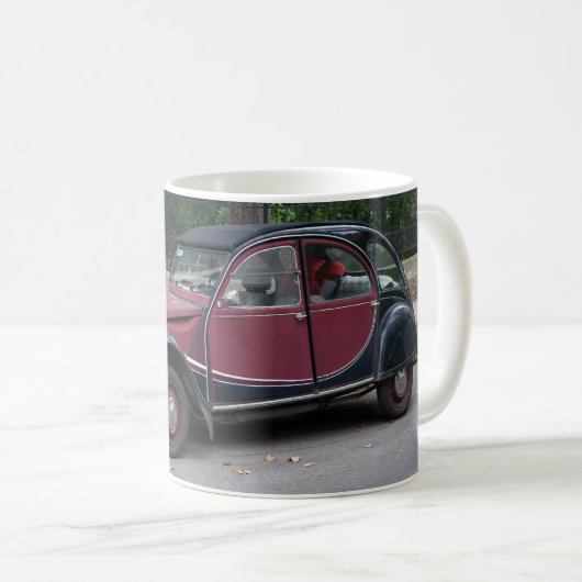 Citroën 2 Lebenslauf Kaffeetasse (VorderseiteRechts)