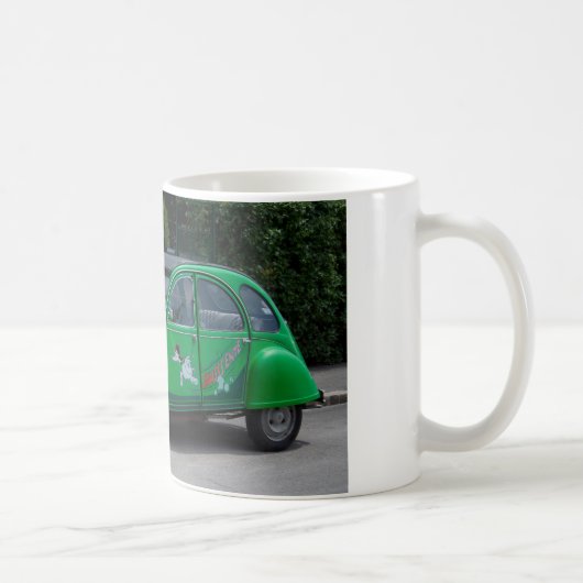 Citroen 2 Lebenslauf Sauss Ente Kaffeetasse (Rechts)