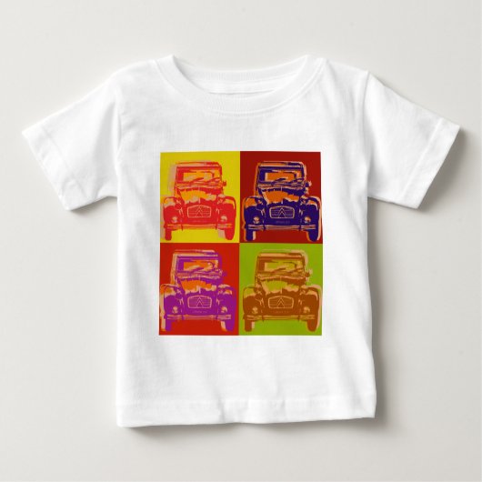 Citroen 2CV 1 Baby T-shirt (Vorderseite)