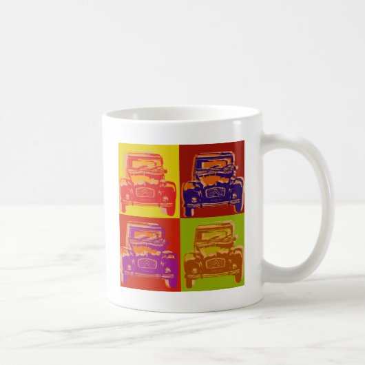 Citroen 2CV 1 Kaffeetasse (Rechts)