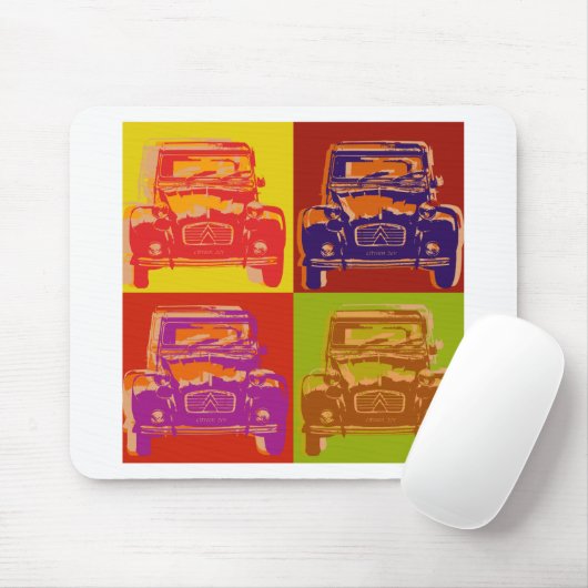 Citroen 2CV 1 Mousepad (Mit Mouse)