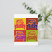 Citroen 2CV 1 Postkarte (Stehend Vorderseite)