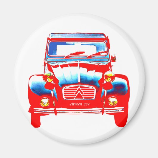 Citroen 2CV 2 Magnet (Vorne)