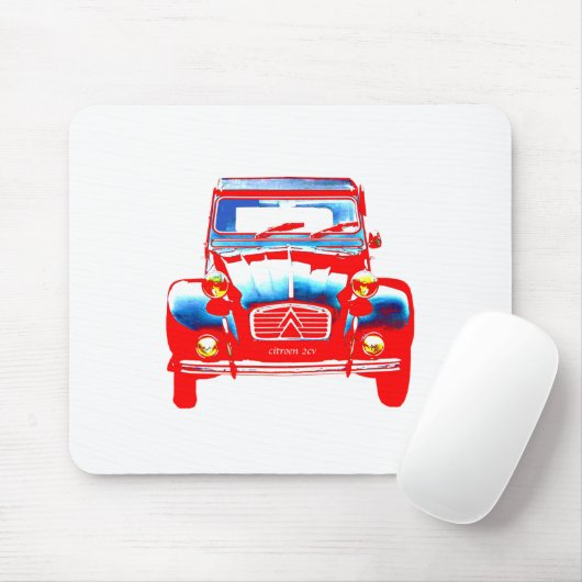 Citroen 2CV 2 Mousepad (Mit Mouse)