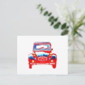 Citroen 2CV 2 Postkarte (Stehend Vorderseite)