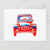 Citroen 2CV 2 Postkarte (Vorderseite)