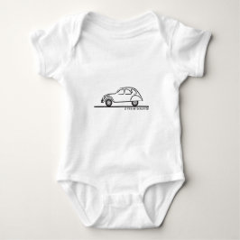 Citroen 2CV Baby Strampler
