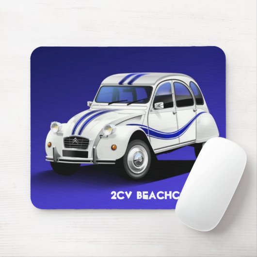 Citroen 2CV Beachcomber-Mäusematte Mousepad (Mit Mouse)