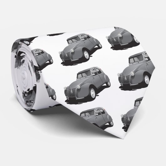 Citroën 2CV (deux chevaux) Krawatte (Gerollt)