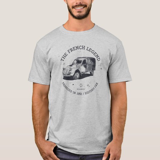 Citroën 2CV Fourgonette T-Shirt (Vorderseite)
