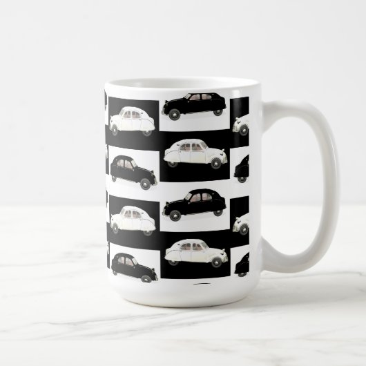 Citroen 2CV Kaffeetasse (Rechts)