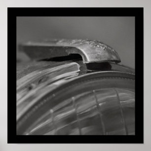 Citroen 2cv Klassisches Vintage Poster, Retro-Desi Poster