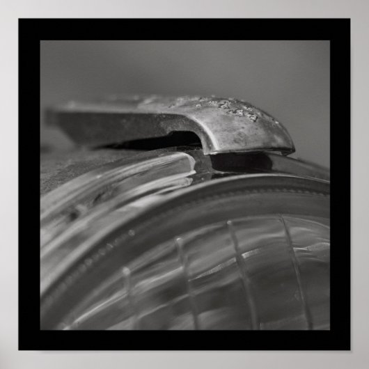 Citroen 2cv Klassisches Vintage Poster, Retro-Desi Poster (Vorne)